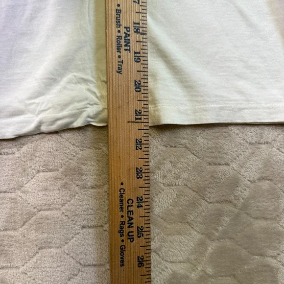 VTG 90s Cambridge University Shirt Made in the UK Tag Medium Fits Cropped Look - Picture 9 of 11